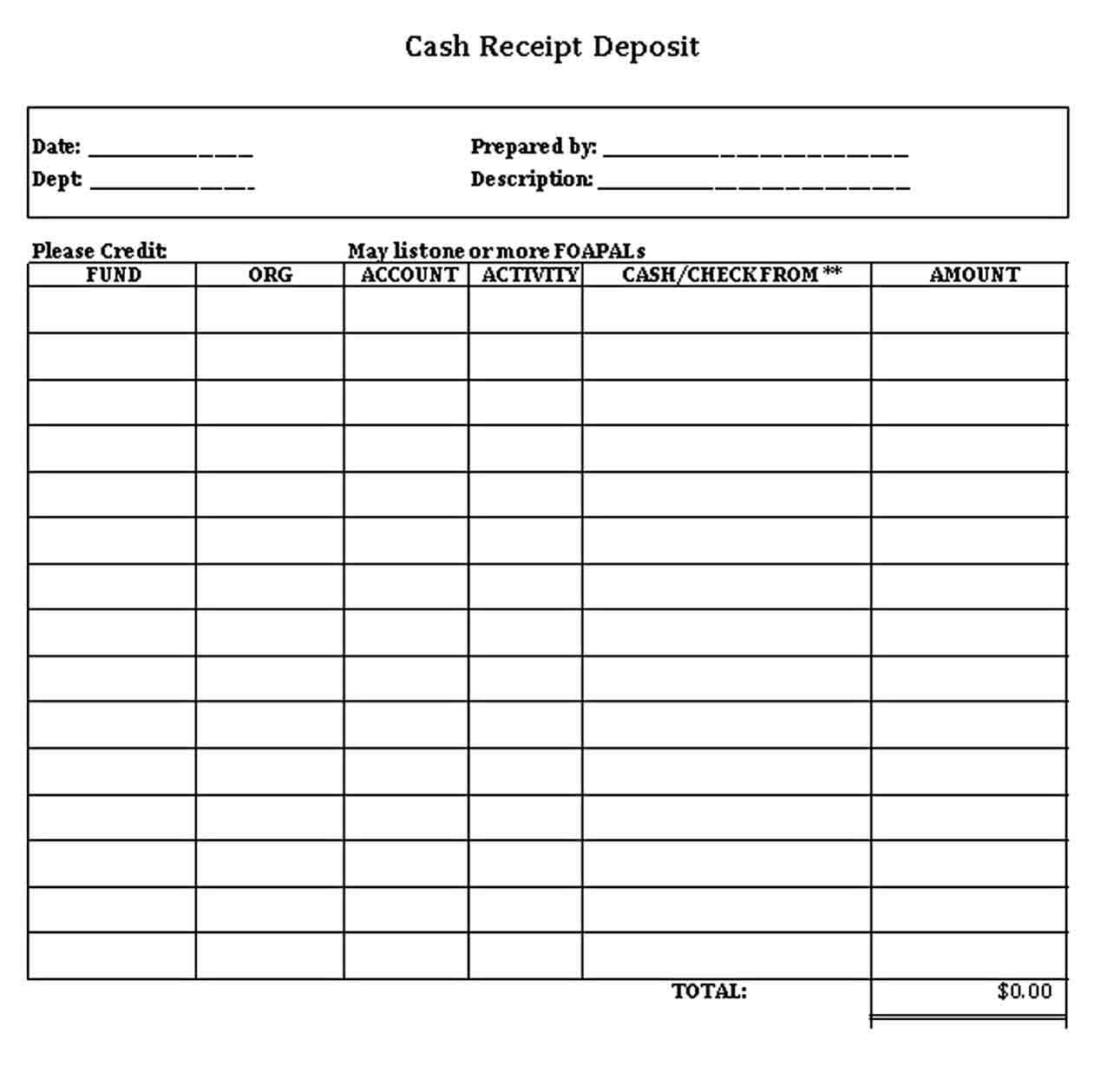 Money Deposit Receipt PDF Free Download1