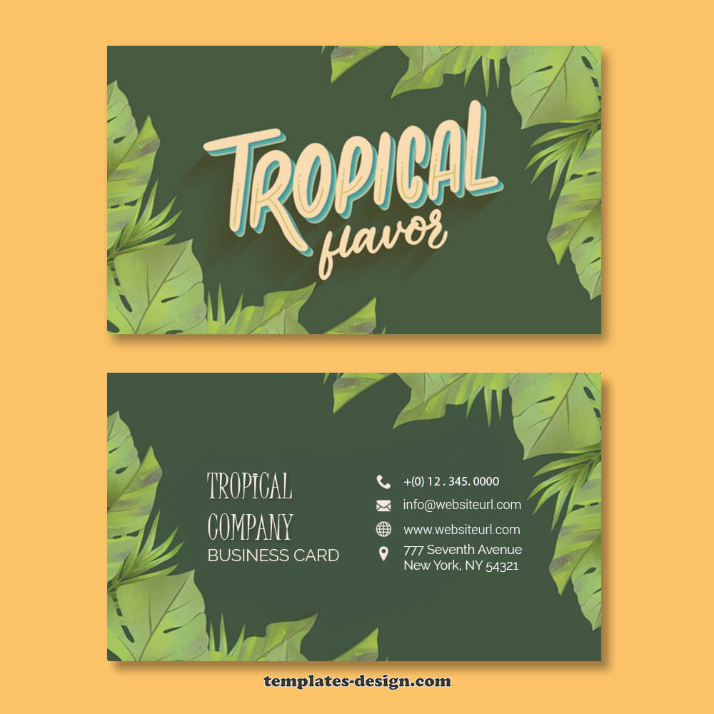 Business card templates in psd design