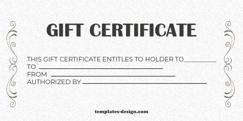 Gift Certificate templates templates psd
