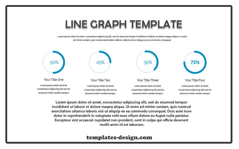 line graph psd templates