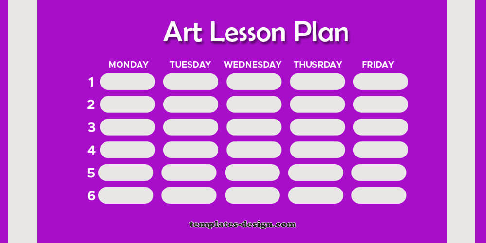 art lesson plan in photoshop