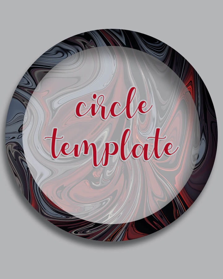 3 inch circle template Templates PSD Free file