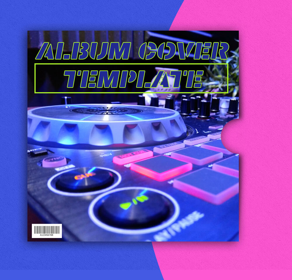 album cover template Free Templates in PSD file
