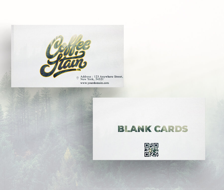 blank cards Free Templates in PSD file