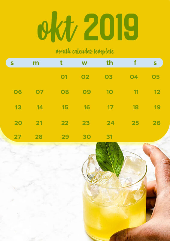 month calendar template Free Templates in PSD file