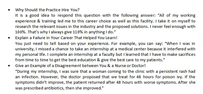 65. Nurse Practitioner Interview